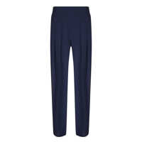 Pantaloni casual NORMA KAMALI Blue Trousers Femei