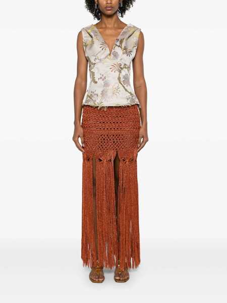 Fuste ALANUI Alanui Skirts BROWN Femei (BM 16533699) 2