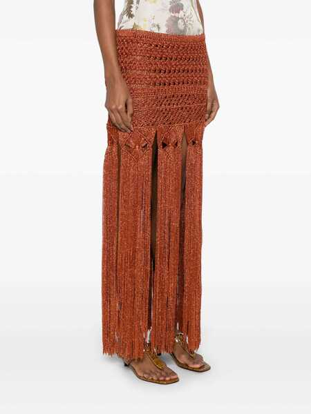 Fuste ALANUI Alanui Skirts BROWN Femei (BM 16533699) 3