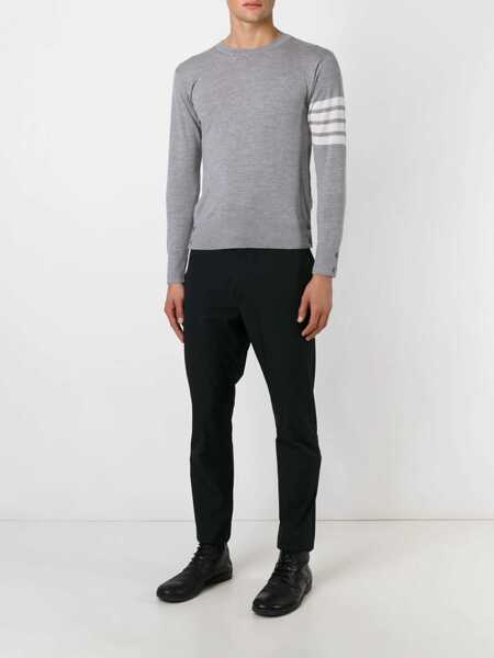 Pulovere Thom Browne Thom Browne Sweaters PALE GREY Barbati (BM 16534518) 2