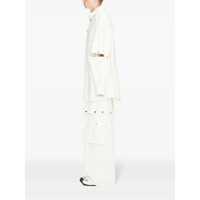 Paltoane Off-White pentru Barbati - Paltoane Off-White Off-White White Cotton Shirt WHITE Barbati (BM 16535295) - B-mall.ro