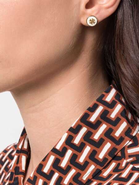 Cercei Tory Burch Kira Earrings WHITE Femei (BM 16538607) 2