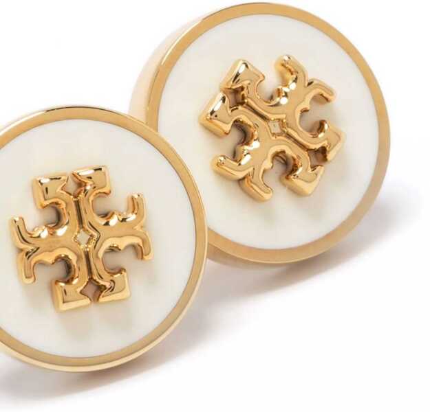 Cercei Tory Burch Kira Earrings WHITE Femei (BM 16538607) 3