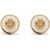 Tory Burch "Kira" Earrings WHITE