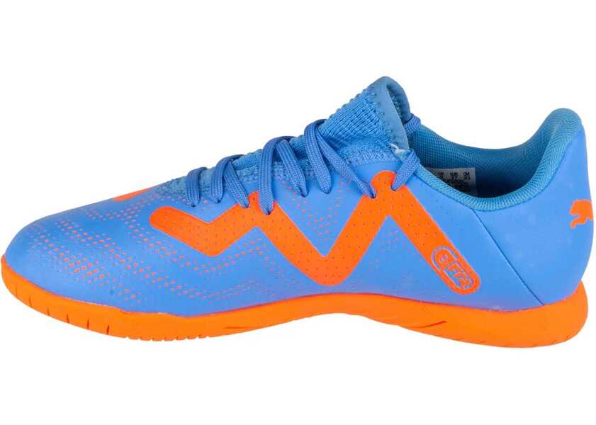 Ghete fotbal PUMA Future Play IT Jr Blue Baieti (BM 16539252) 2