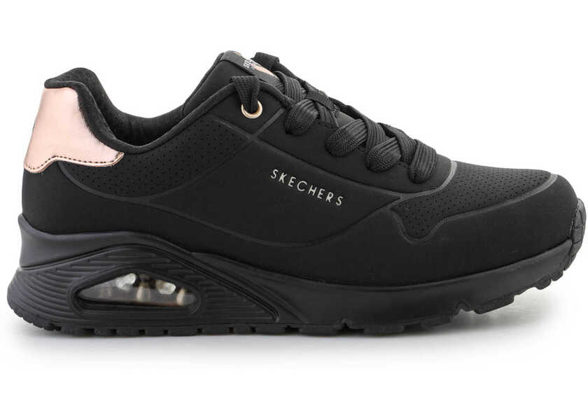 Sneakers SKECHERS Uno Gen 1 Shimmer Away Black Black Femei (BM 16539321) 7