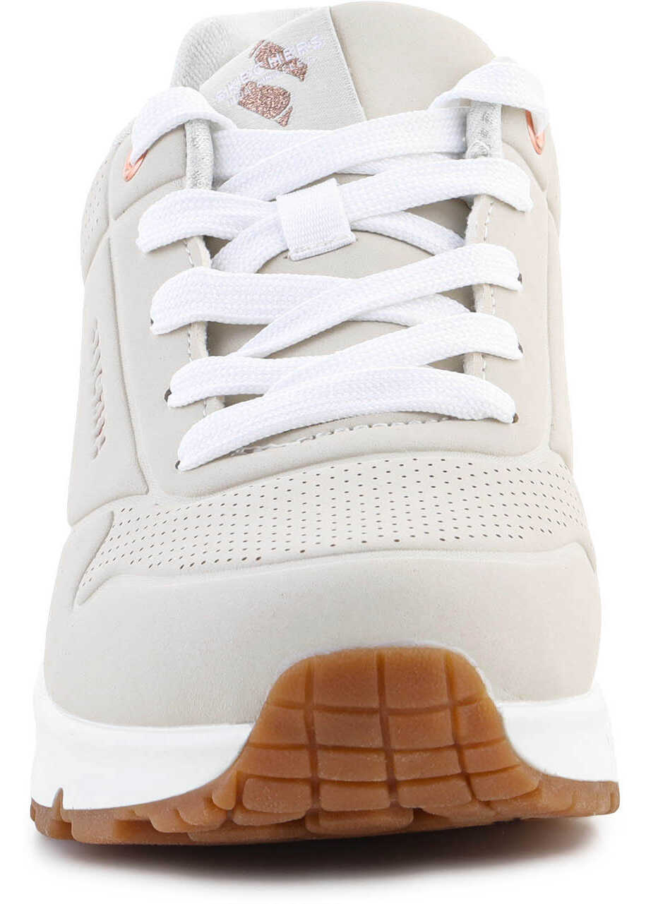 Sneakers SKECHERS Uno Gen1 Shimmer Away Natural Beige Femei (BM 16539324) 2
