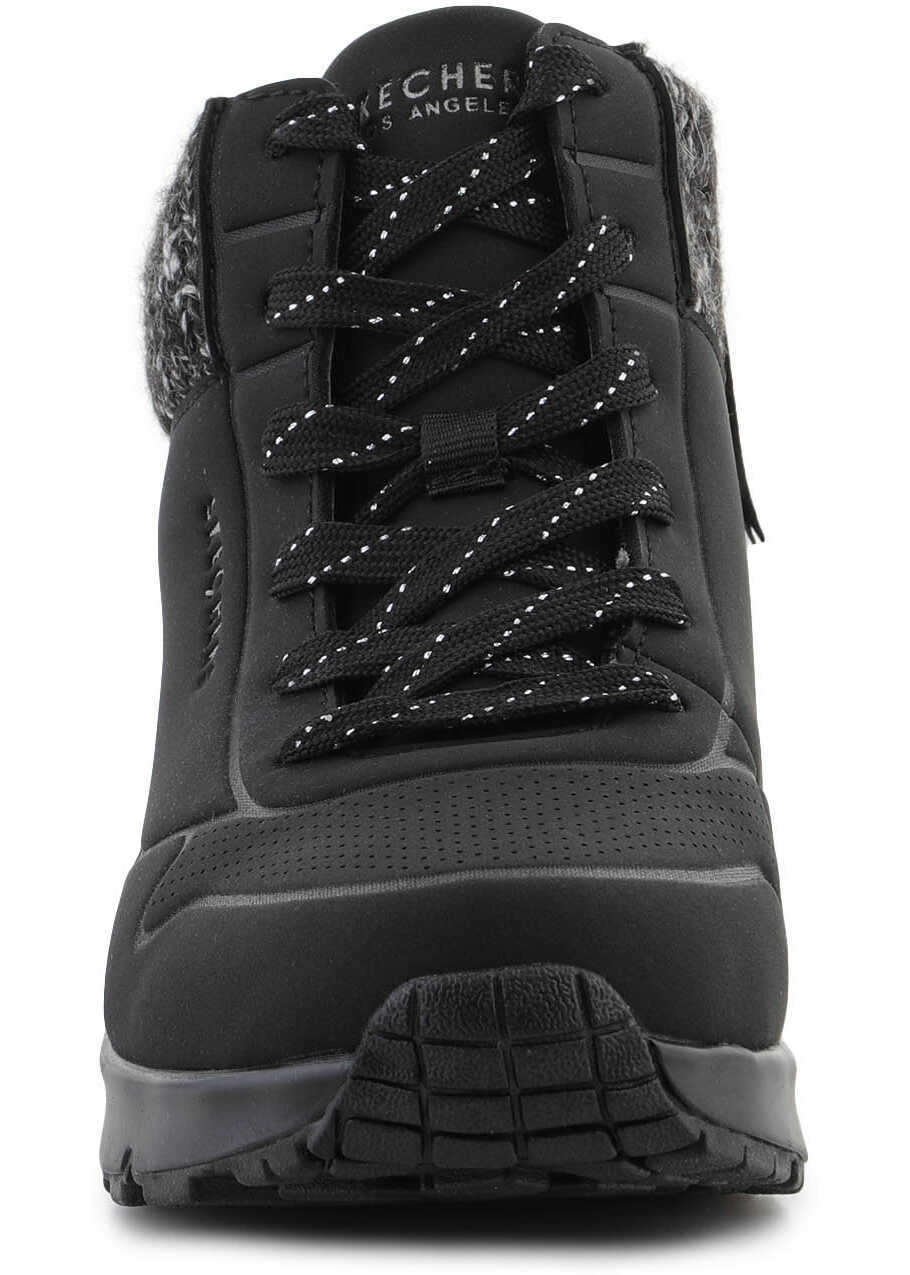 Cizme de iarna SKECHERS Uno Gen1 Darling Daze Black Black Femei (BM 16539327) 2