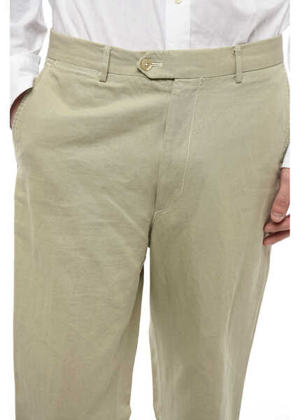 Pantaloni casual CORNELIANI Stretch Cotton Leader Chinos Pants Blue Barbati (BM 16539366) 3