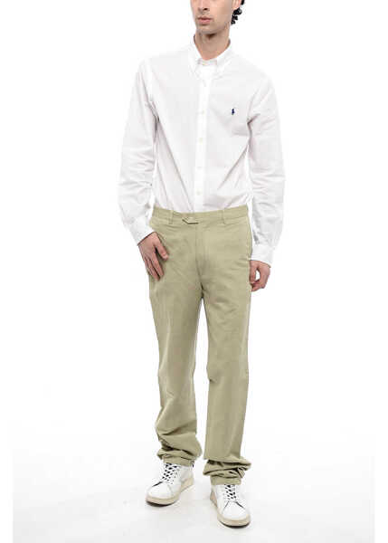 Pantaloni casual CORNELIANI Stretch Cotton Leader Chinos Pants Blue Barbati (BM 16539366) 4