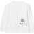 Burberry Kids Brushed- Cotton Crew-Neck Sweatshirt Black & White
