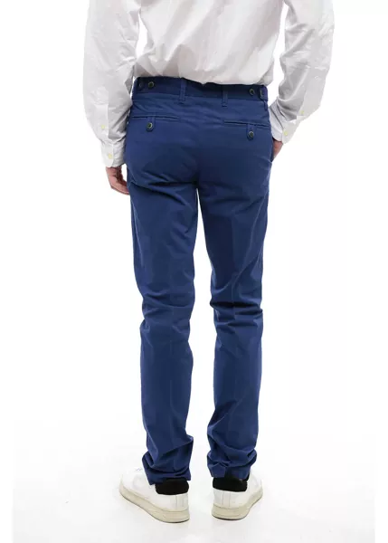 Pantaloni casual CORNELIANI Id Chino Pants Blue Barbati (BM 16539444) 2