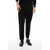 Neil Barrett Double-Pleated Mick Stretch Cotton Pants Black