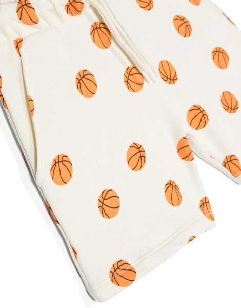 Pantaloni scurti MINI RODINI All-Over Printed Cotton Shorts Beige Baieti (BM 16540278) 3