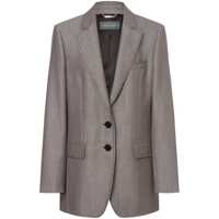 Sacouri Alberta Ferretti Wool Tweed Blazer Clothing Femei