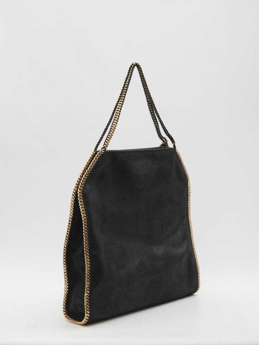 Genti de mana Stella McCartney Foldable Falabella Tote Bag Black Femei (BM 16541367) 2
