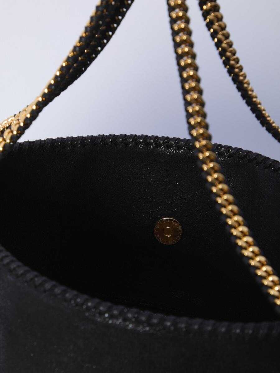 Genti de mana Stella McCartney Foldable Falabella Tote Bag Black Femei (BM 16541367) 4