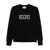 Mc2 Saint Barth MC2 Saint Barth Black Sweater With Adoro Print Black