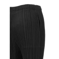 Imbracaminte PLEATS PLEASE ISSEY MIYAKE Dama - Pantaloni casual PLEATS PLEASE ISSEY MIYAKE Pleats Please Issey Miyake Basics Pants Black Femei (BM 16544364) - B-mall.ro
