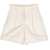 Moncler Cuffed Hem Cotton Twill Shorts White