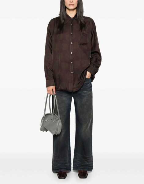 Bluze OUR LEGACY Favourite Shirt BROWN Femei (BM 16545516) 2