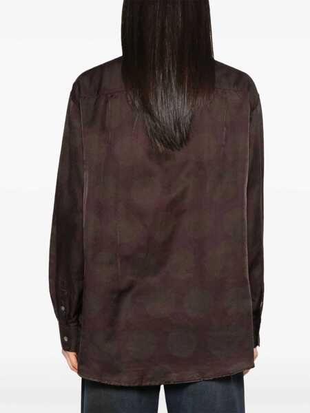 Bluze OUR LEGACY Favourite Shirt BROWN Femei (BM 16545516) 4