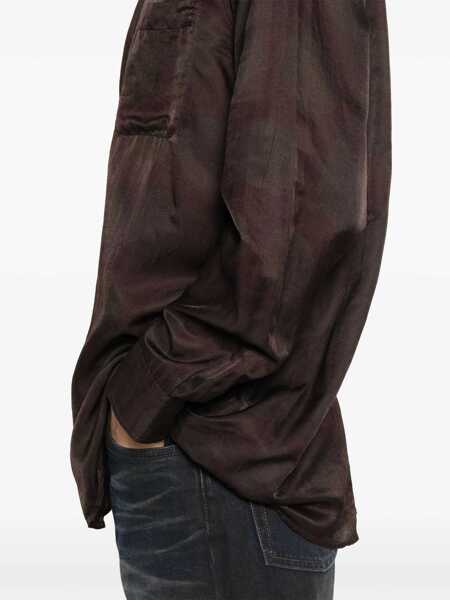 Bluze OUR LEGACY Favourite Shirt BROWN Femei (BM 16545516) 5