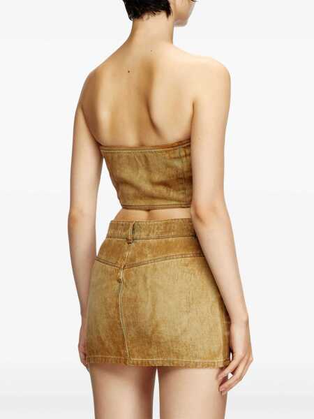 Bluze Diesel Top De-Villess-Fsf BEIGE Femei (BM 16545555) 4