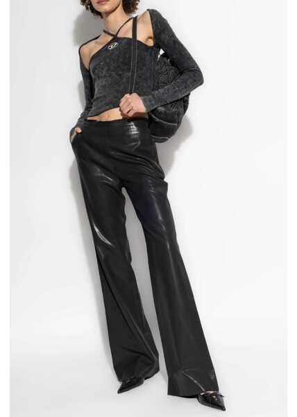 Pantaloni casual Diesel Pants P-Lumys BLACK Femei (BM 16545570) 2