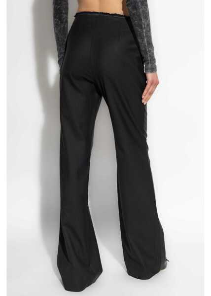 Pantaloni casual Diesel Pants P-Lumys BLACK Femei (BM 16545570) 4