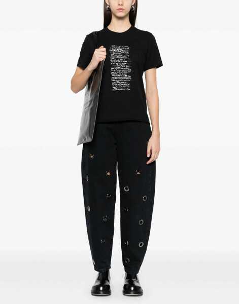 Tricouri MONCLER WILLOW SMITH T-Shirt BLACK Femei (BM 16545684) 2