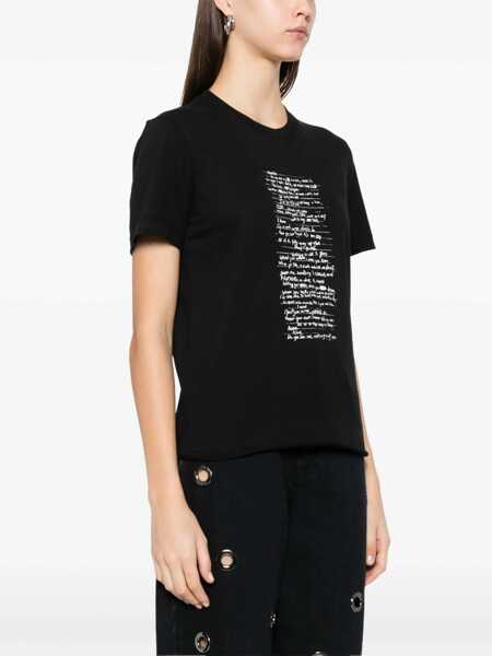 Tricouri MONCLER WILLOW SMITH T-Shirt BLACK Femei (BM 16545684) 3