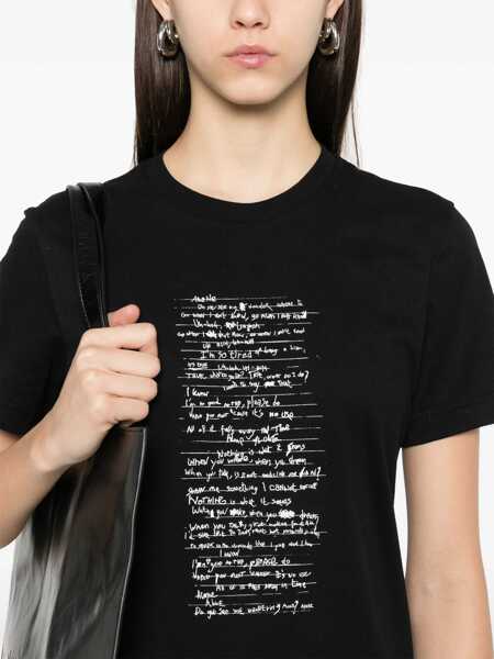 Tricouri MONCLER WILLOW SMITH T-Shirt BLACK Femei (BM 16545684) 5