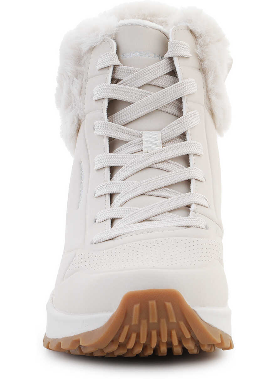 Cizme de iarna SKECHERS Uno Rugged Fall Air Off White White Femei (BM 16545723) 2
