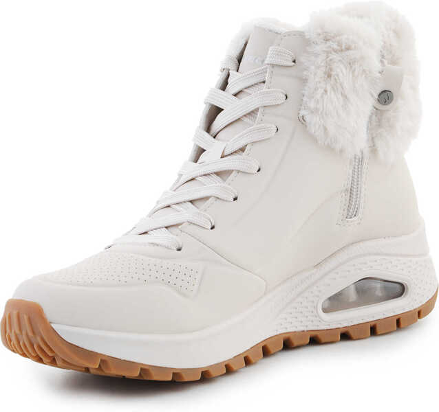 Cizme de iarna SKECHERS Uno Rugged Fall Air Off White White Femei (BM 16545723) 3