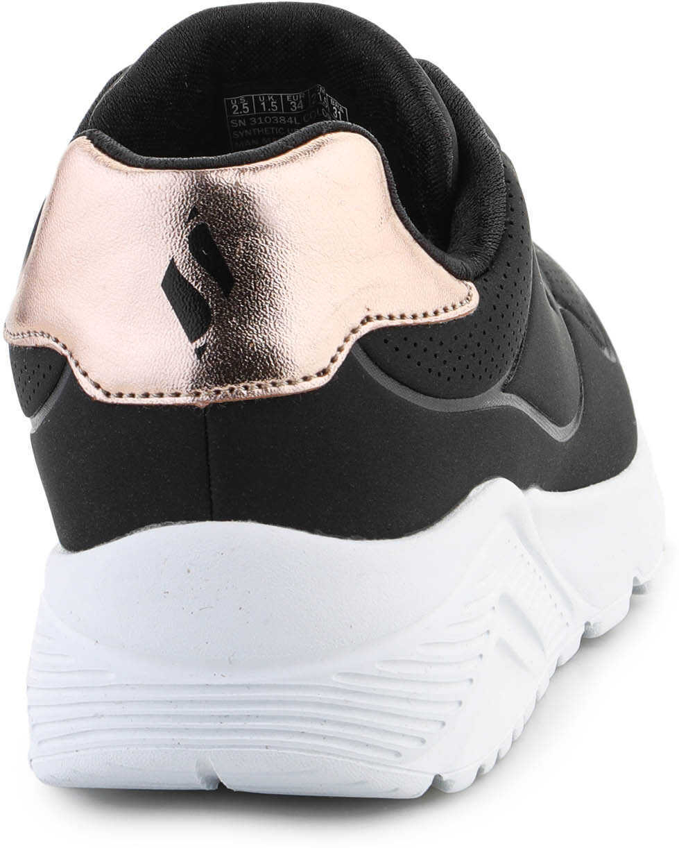 Sneakers SKECHERS Uno Lite Metallic Mode Black Black Femei (BM 16545726) 5