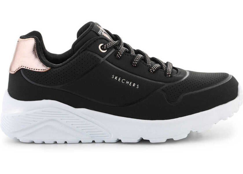 Sneakers SKECHERS Uno Lite Metallic Mode Black Black Femei (BM 16545726) 7