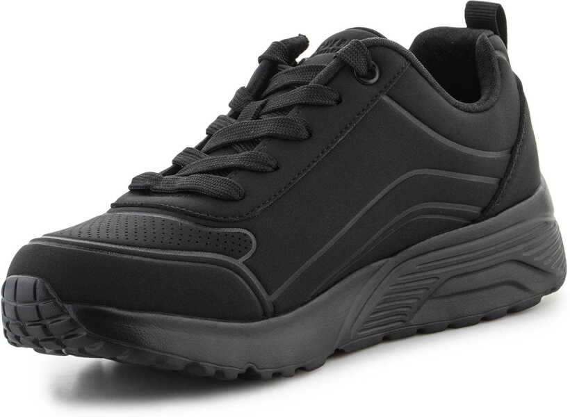 Sneakers SKECHERS Uno Lite Easy Zip Black Black Femei (BM 16545729) 3
