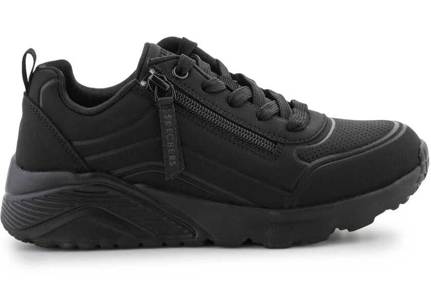 Sneakers SKECHERS Uno Lite Easy Zip Black Black Femei (BM 16545729) 6