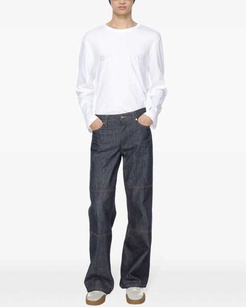 Tricouri HELMUT LANG T-Shirt With Logo WHITE Barbati (BM 16545837) 2