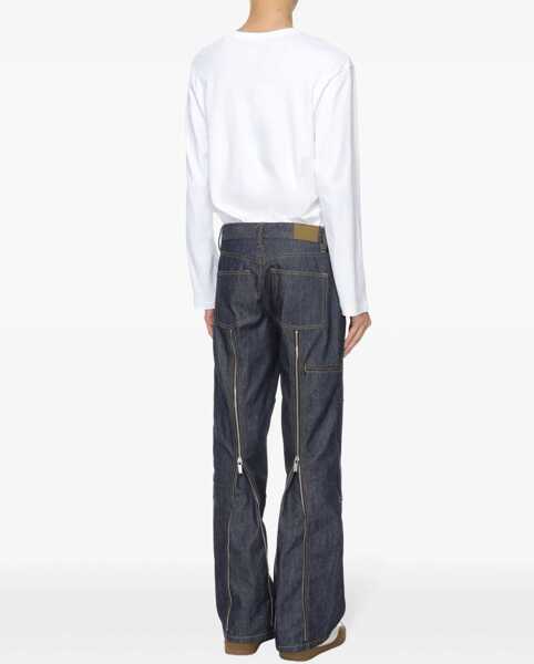 Tricouri HELMUT LANG T-Shirt With Logo WHITE Barbati (BM 16545837) 4