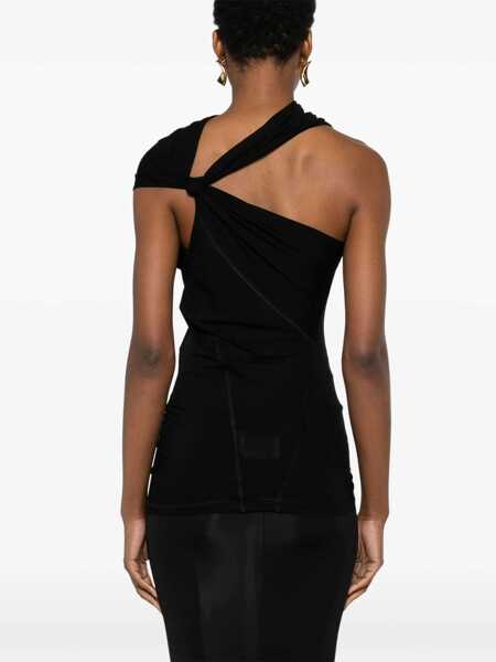 Bluze HELMUT LANG Draped Top BLACK Femei (BM 16545843) 4