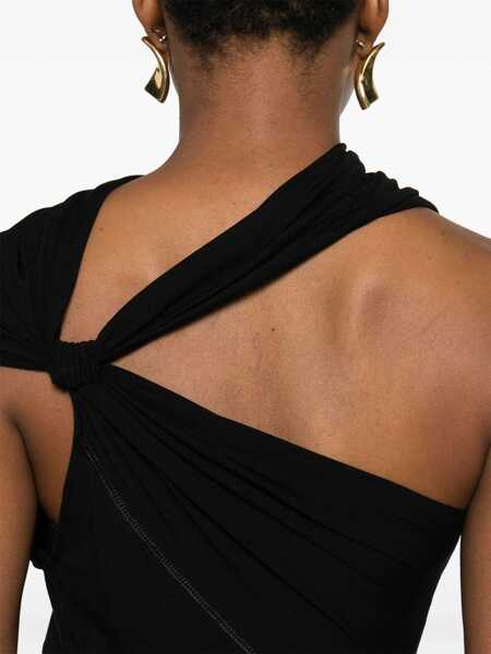 Bluze HELMUT LANG Draped Top BLACK Femei (BM 16545843) 5