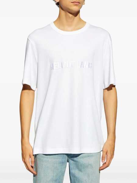 Tricouri HELMUT LANG T-Shirt With Logo WHITE Barbati (BM 16545846) 3