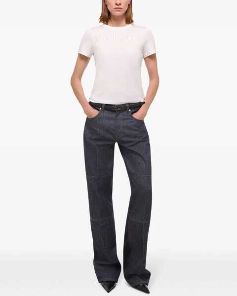 Tricouri HELMUT LANG T-Shirt With Logo WHITE Femei (BM 16545864) 2