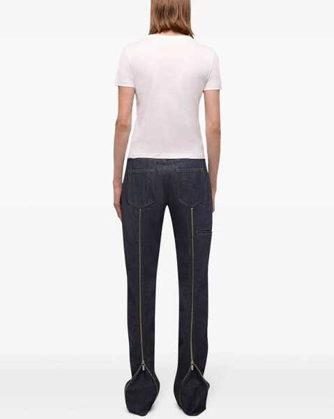 Tricouri HELMUT LANG T-Shirt With Logo WHITE Femei (BM 16545864) 3