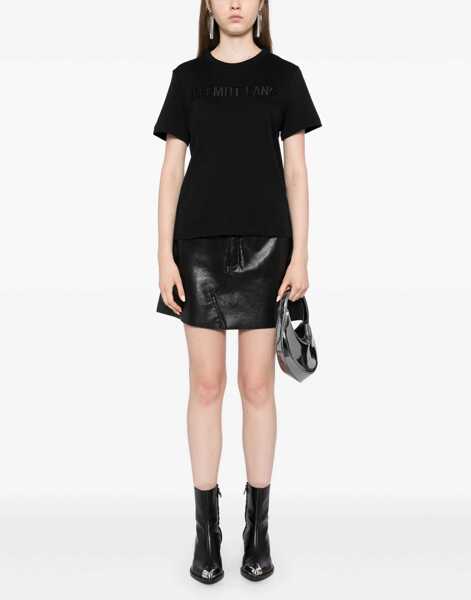 Tricouri HELMUT LANG T-Shirt With Logo BLACK Femei (BM 16545873) 2