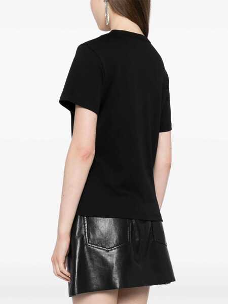 Tricouri HELMUT LANG T-Shirt With Logo BLACK Femei (BM 16545873) 4