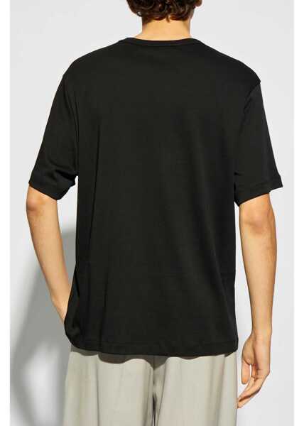 Tricouri HELMUT LANG T-Shirt With Logo BLACK Barbati (BM 16545876) 4