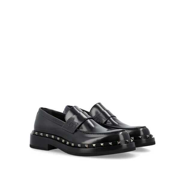 Mocasini Valentino Garavani Valentino Garavani Rockstud M-Way Loafers Black Barbati (BM 16546092) 2